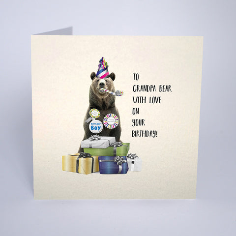To Grandpa Bear On Your Birthday
