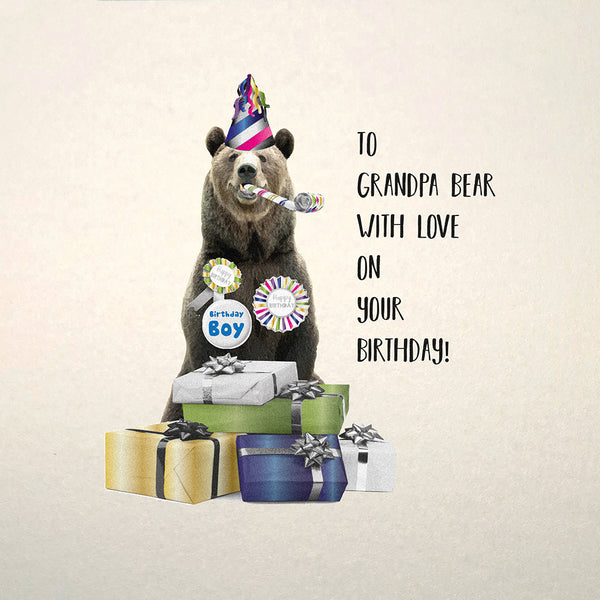 To Grandpa Bear On Your Birthday