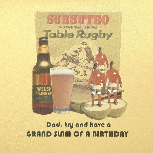 Dad, Try and Have a Grand Slam of a Birthday