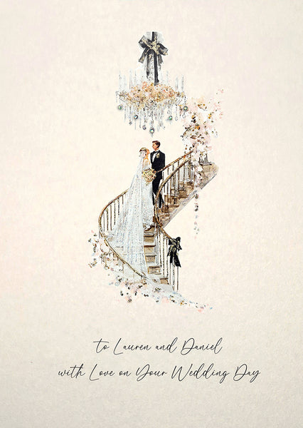 With Love for Your Wedding Day (Staircase)