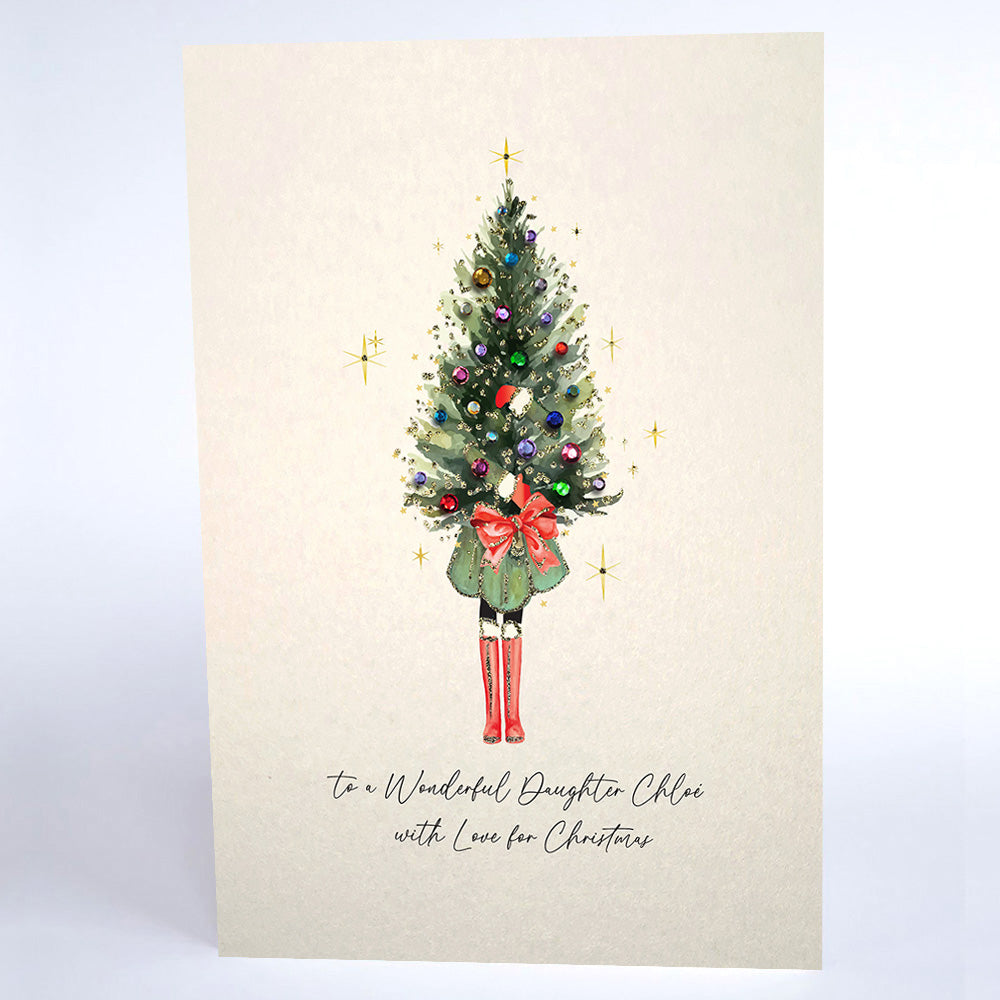 To a Wonderful ... with Love for Christmas (Lady Tree)