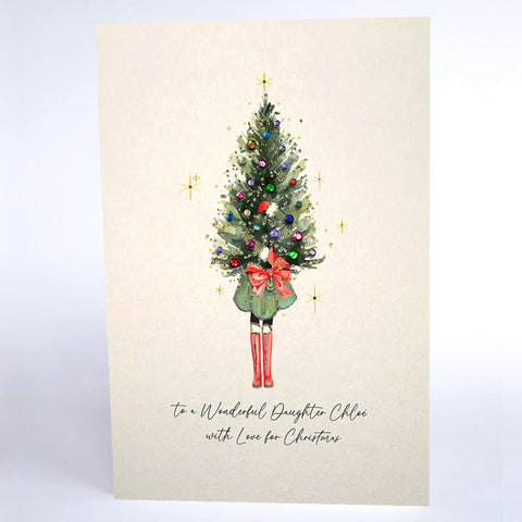 To a Wonderful ... with Love for Christmas (Lady Tree)