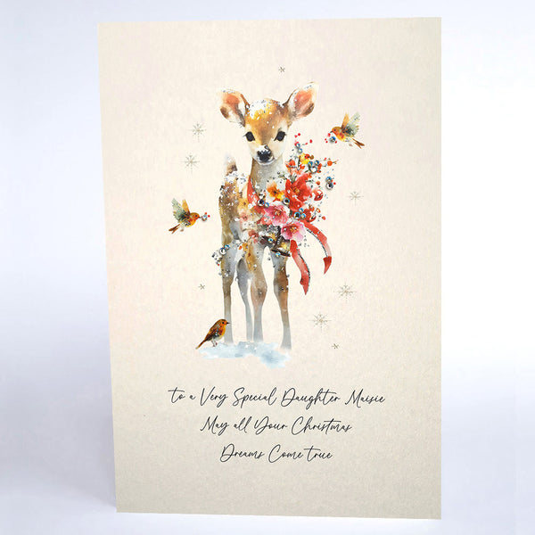 to a Very Special Daughter May All You Christmas Dreams Come True