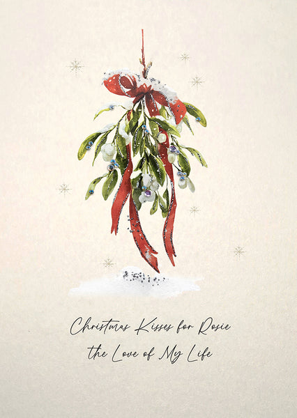 Christmas Kisses for the Love of My Life (Mistletoe)