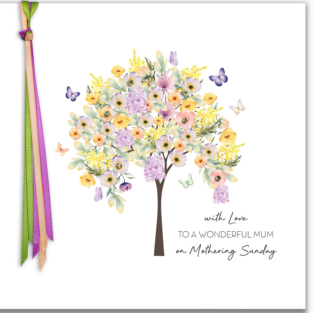 With Love to a Wonderful Mum on Mothering Sunday (Tree)