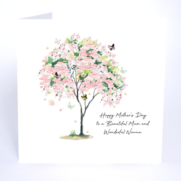 Happy Mother's Day to a Beautiful Mum and Wonderful Nanna (Tree)