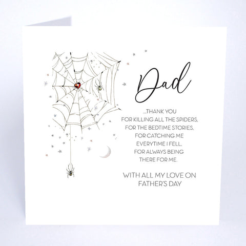Dad… Thank You for Killing All the Spiders…