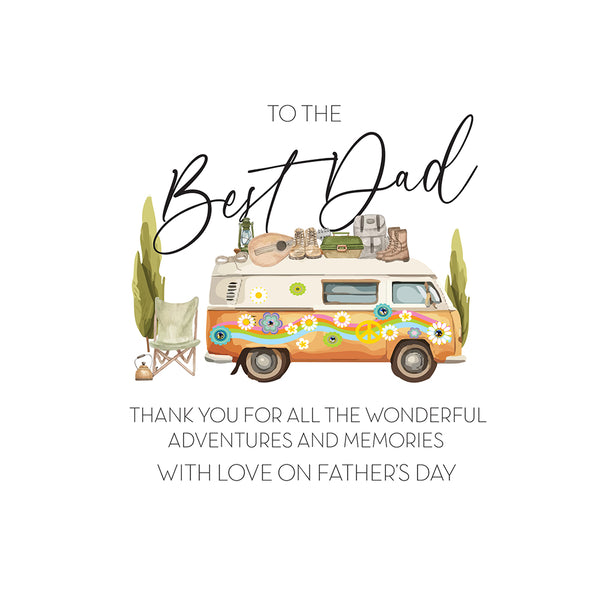Best Dad Thank You for All the Wonderful Adventures and Memories