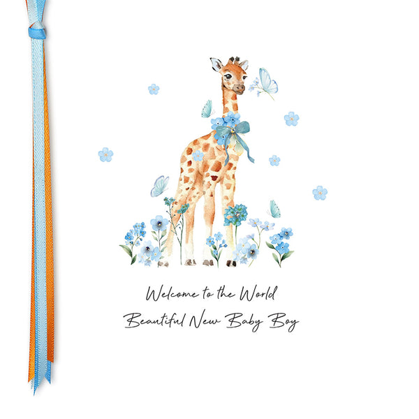 Welcome To The World Beautiful New Baby Boy