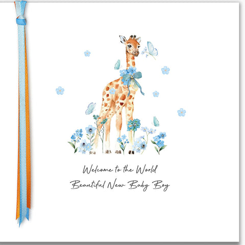 Welcome To The World Beautiful New Baby Boy