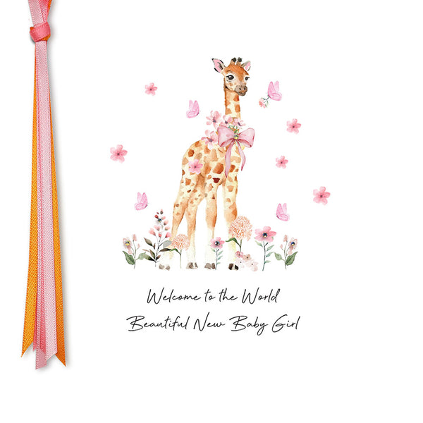 Welcome To The World Beautiful New Baby Girl