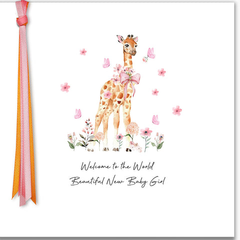 Welcome To The World Beautiful New Baby Girl