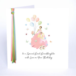 To a Special Great Granddaughter