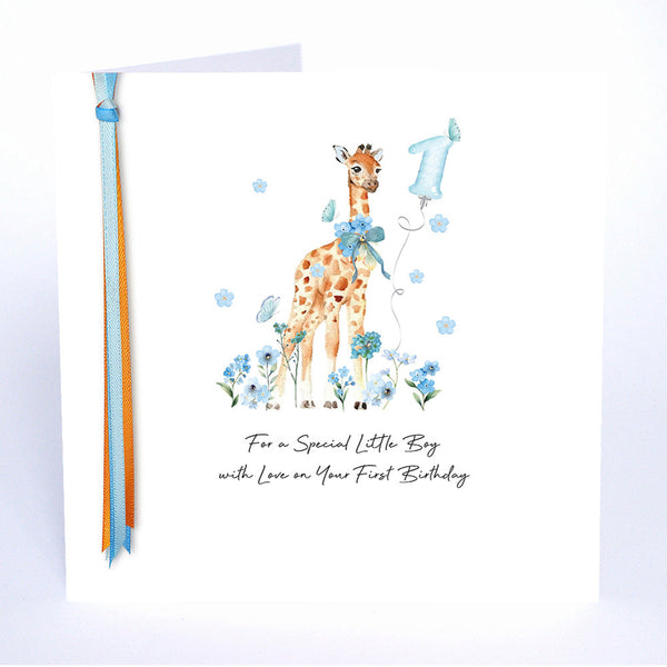 For A Special Little Boy With Love On Your First Birthday