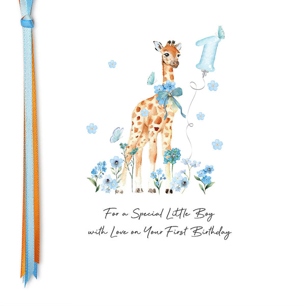 For A Special Little Boy With Love On Your First Birthday