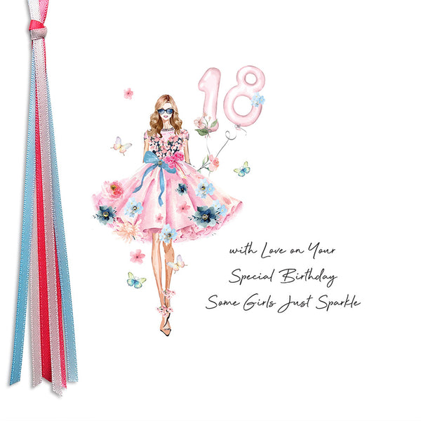 18 With Love On Your Special Birthday Some Girls Just Sparkle