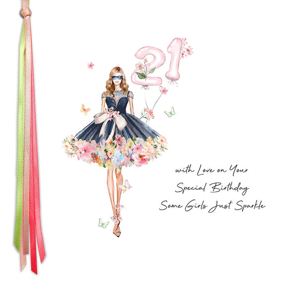 21 With Love On Your Special Birthday Some Girls Just Sparkle