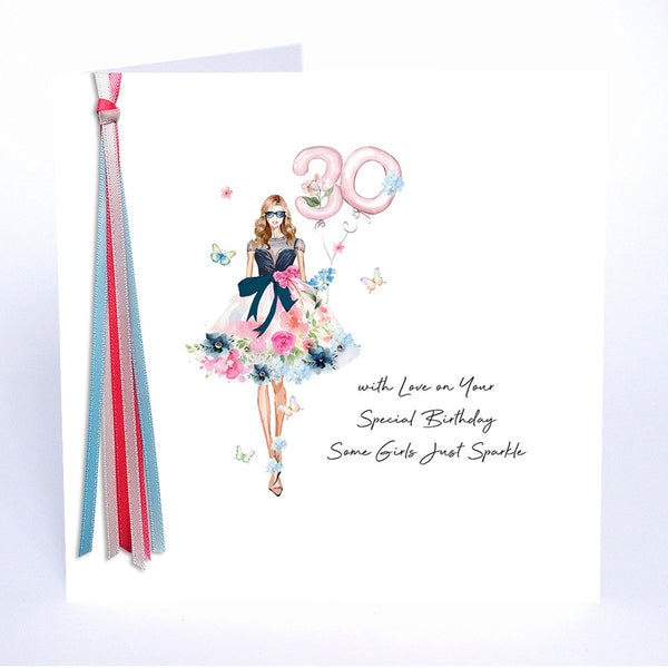 30 With Love On Your Special Birthday Some Girls Just Sparkle