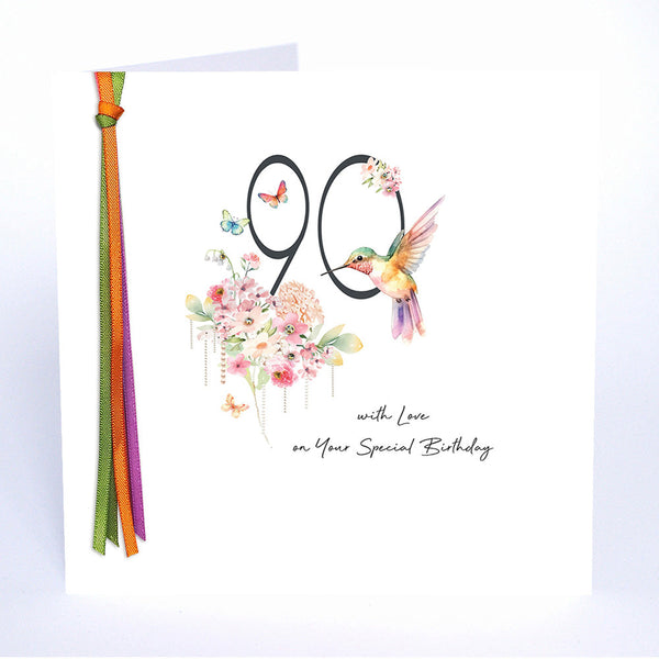 90 With Love On Your Special Birthday