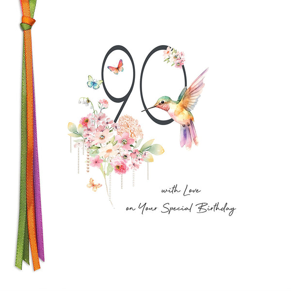 90 With Love On Your Special Birthday