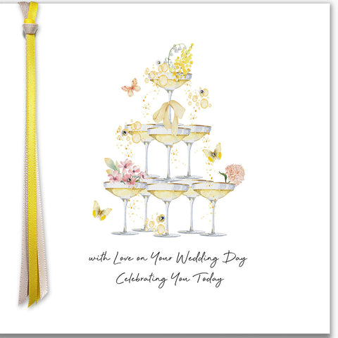 With Love On Your Wedding Day Celebrating You Today