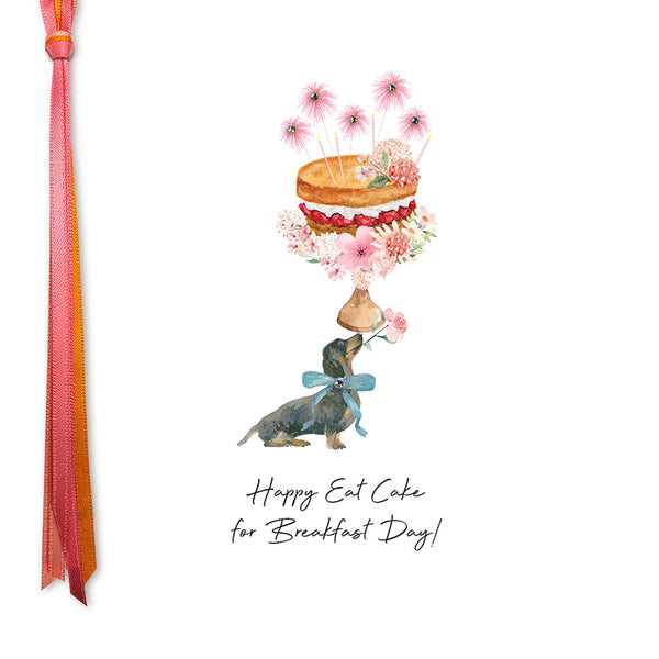 Happy Eat Cake For Breakfast Day!
