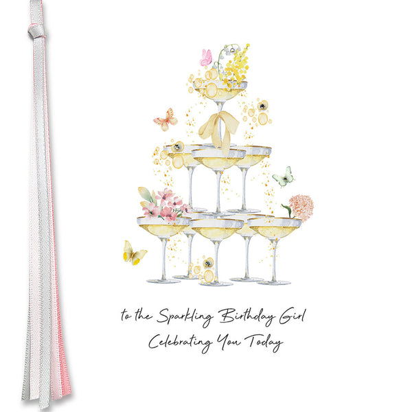 To The Sparkling Birthday Girl Celebrating You Today