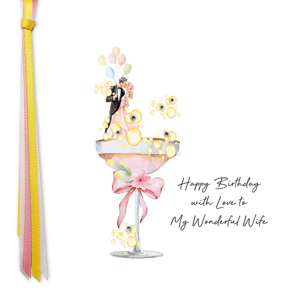 Happy Birthday With Love To My Wonderful Wife