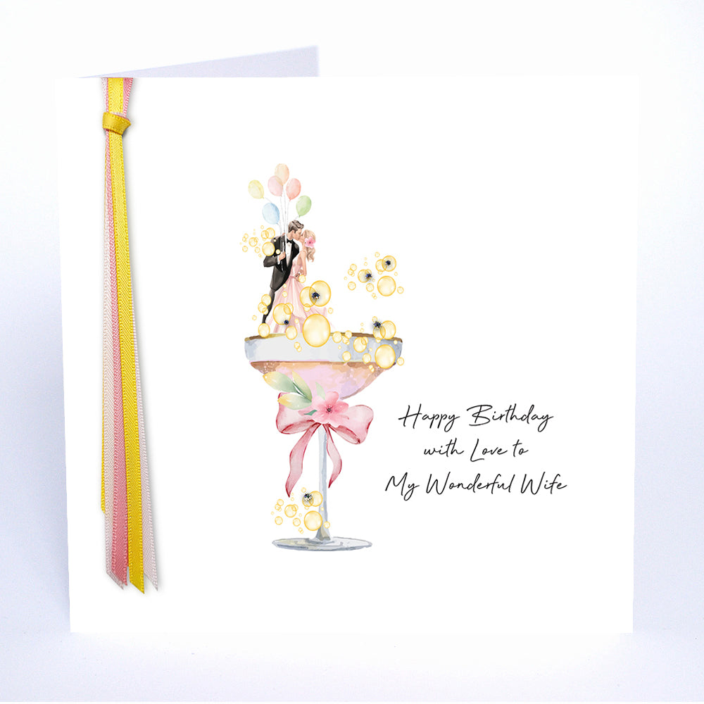 Happy Birthday With Love To My Wonderful Wife