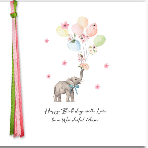 Happy Birthday With Love To A Wonderful Mum