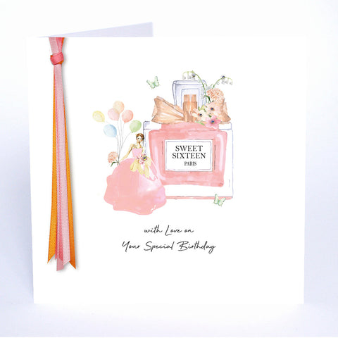 Sweet Sixteen With Love On Your Special Birthday