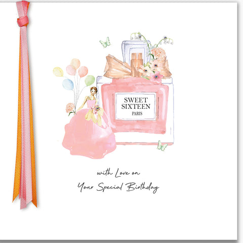 Sweet Sixteen With Love On Your Special Birthday