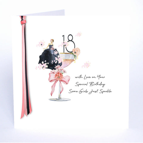 18 With Love On Your Special Birthday Some Girls Just Sparkle