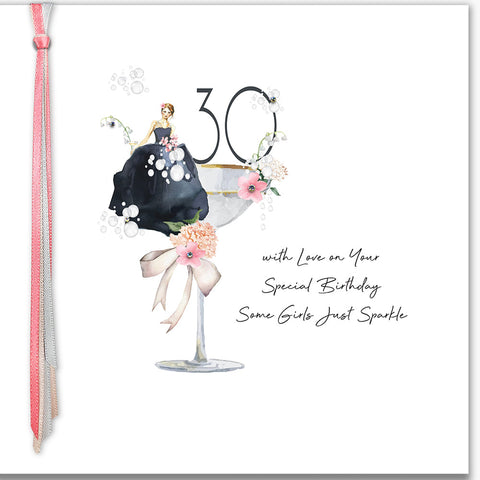 30 With Love On Your Special Birthday Some Girls Just Sparkle