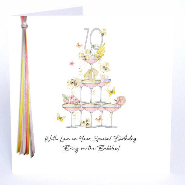 70 With Love On Your Special Birthday (Glasses)