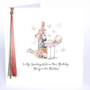 To My Sparkling Wife on Your Birthday