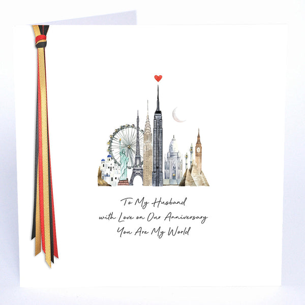 To My Husband With Love On Our Anniversary