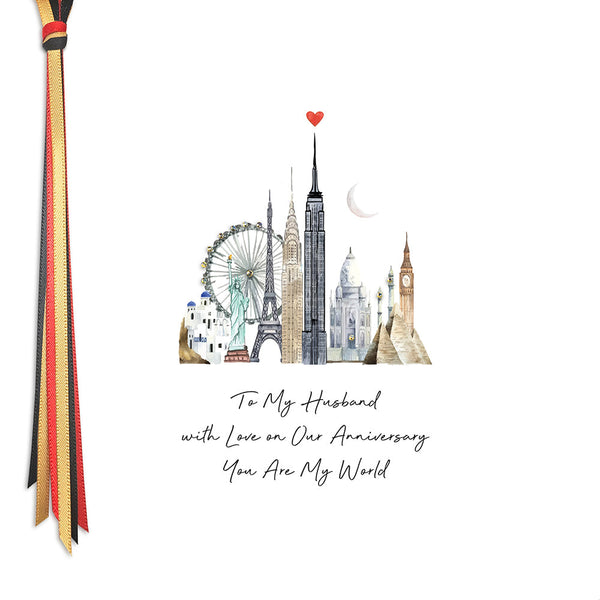 To My Husband With Love On Our Anniversary