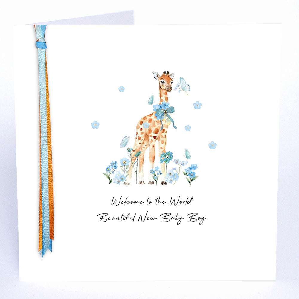 Welcome To The World Beautiful New Baby Boy