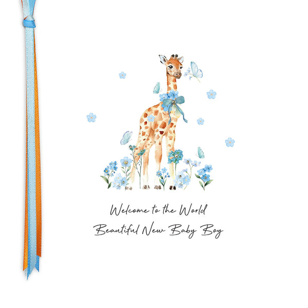 Welcome To The World Beautiful New Baby Boy