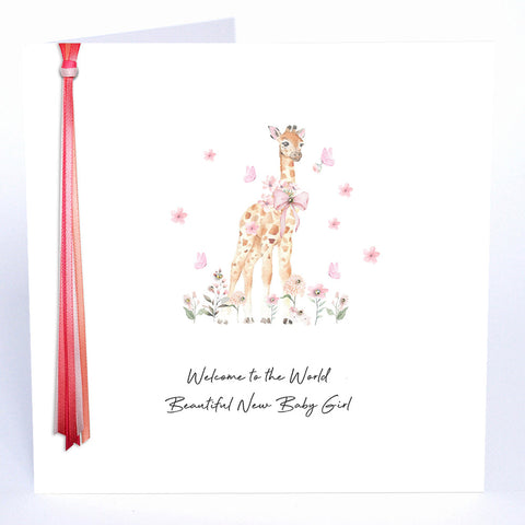 Welcome To The World Beautiful New Baby Girl