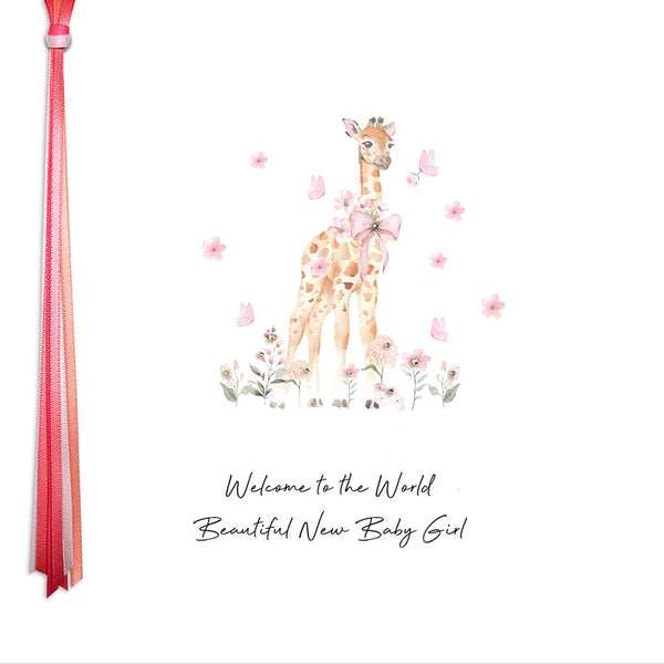 Welcome To The World Beautiful New Baby Girl