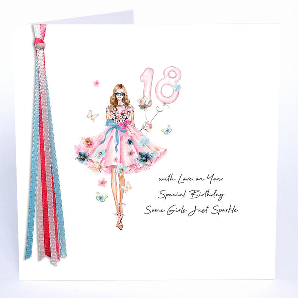 18 With Love On Your Special Birthday Some Girls Just Sparkle