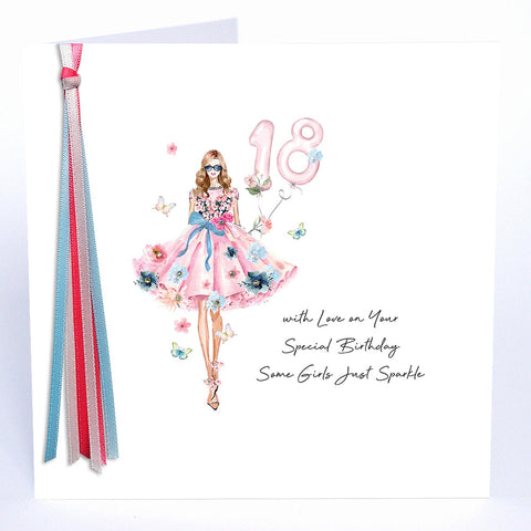 18 With Love On Your Special Birthday Some Girls Just Sparkle