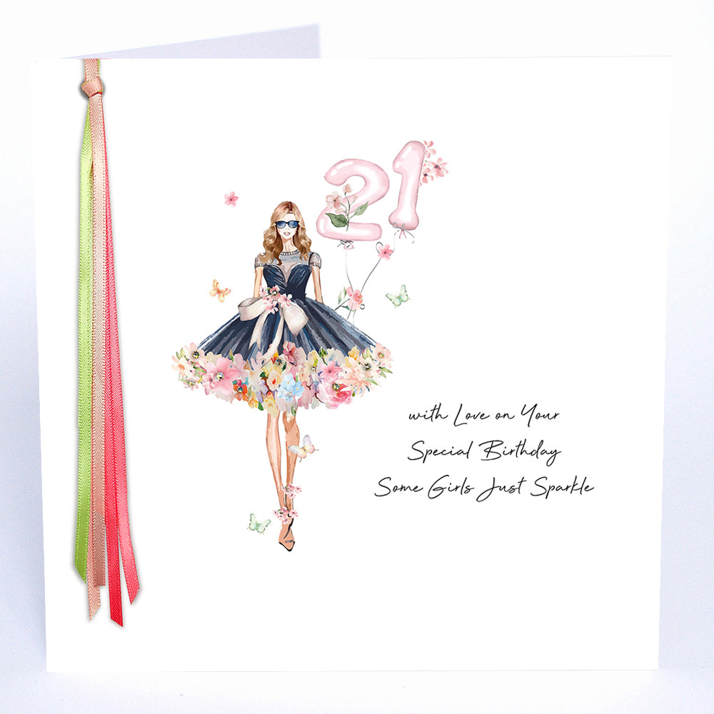 21 With Love On Your Special Birthday Some Girls Just Sparkle