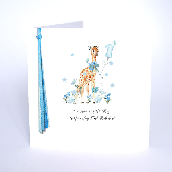 To A Special Little Boy It's Your Very First Birthday