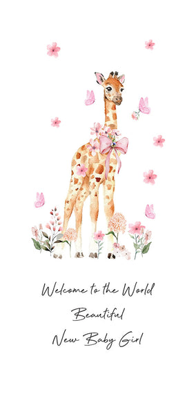 Welcome To The World Baby Girl