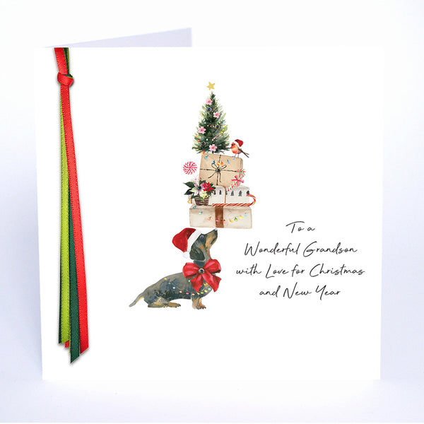 To a Wonderful Grandson with Love