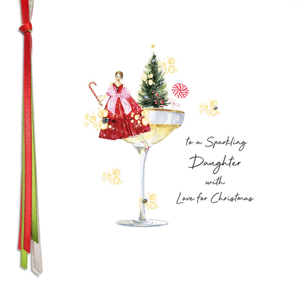 To a Sparkling Daughter With Love For Christmas