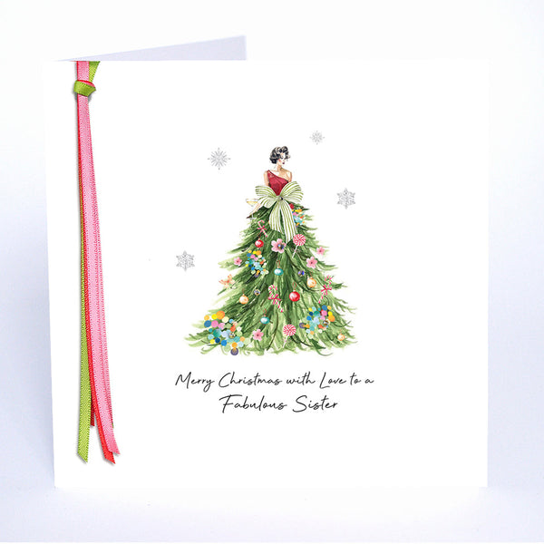 Merry Christmas With Love To A Fabulous Sister
